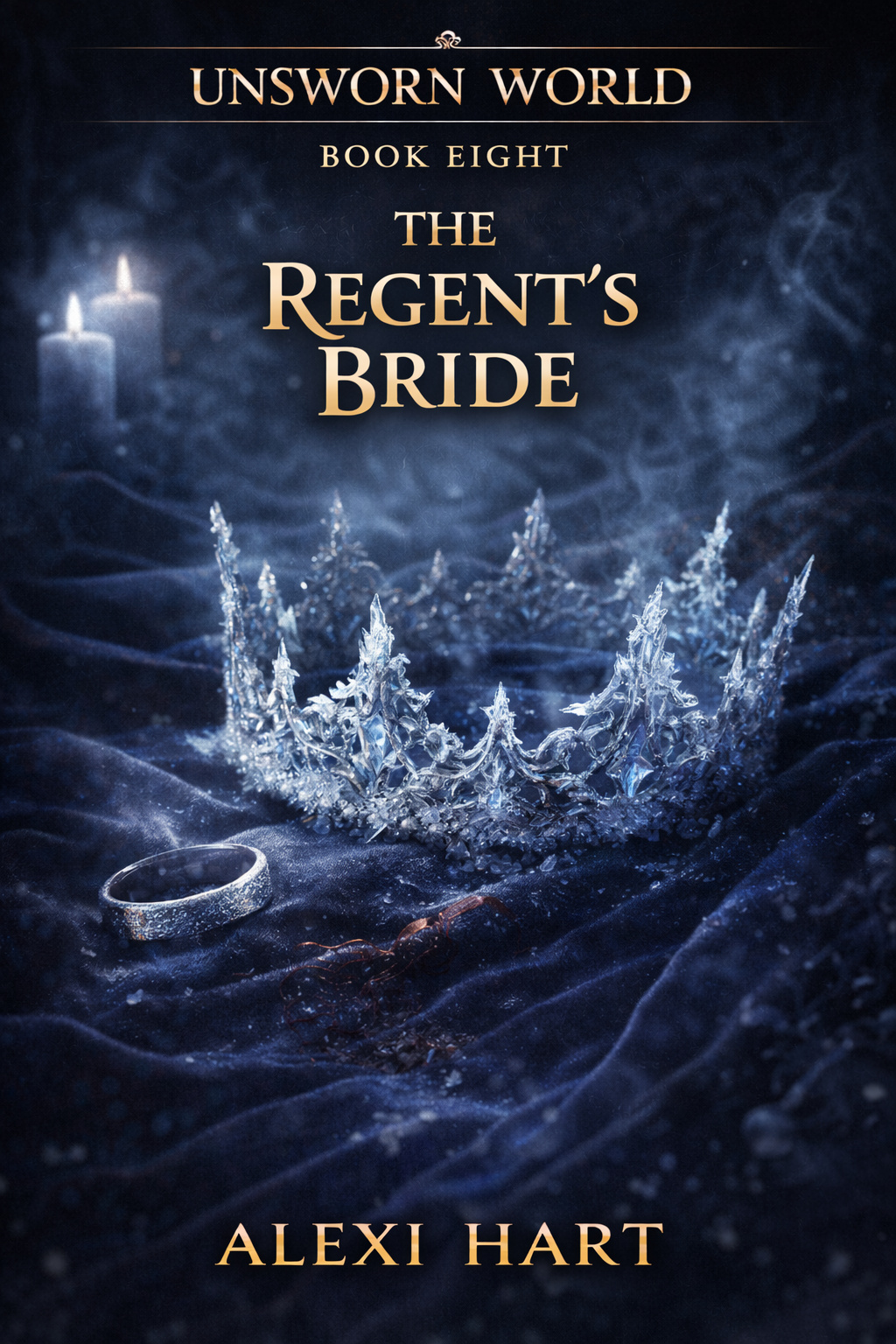 The Regent's Bride, book cover design