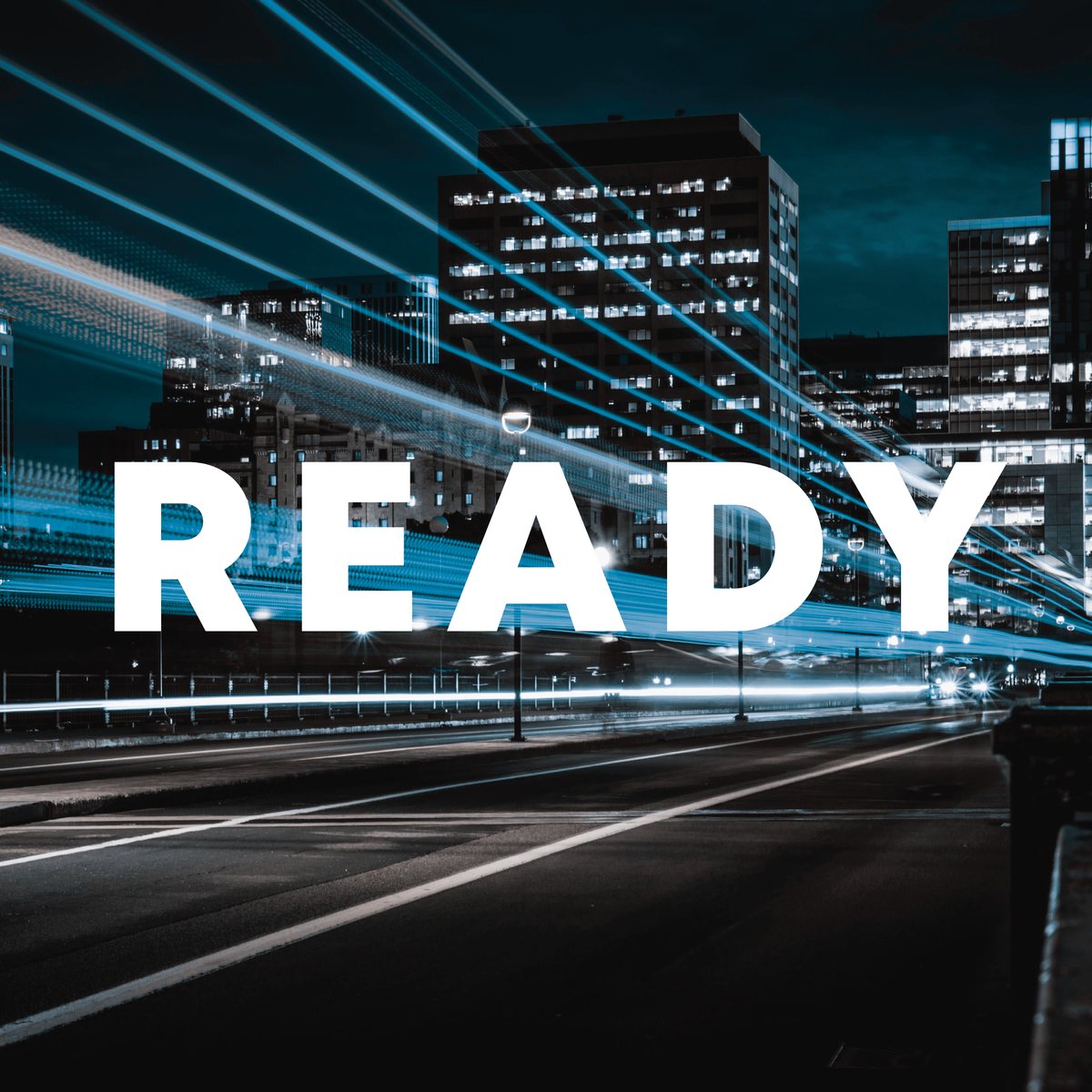 READY title card over a city freeway at night, first of a three part series